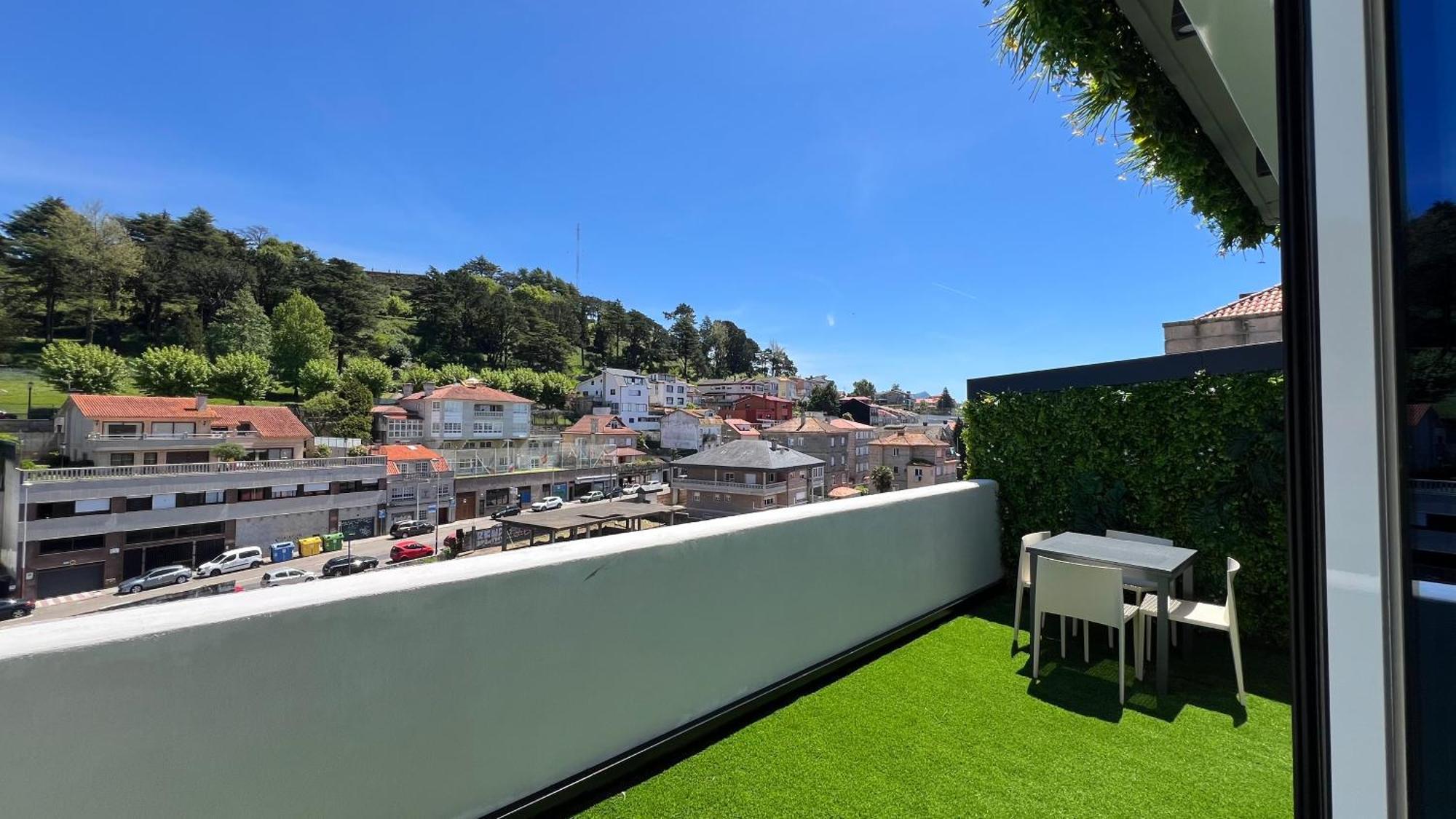 La Terraza Del Atico Con Parking Incluido Vigo Exterior foto